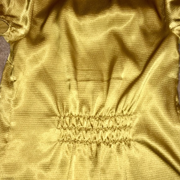 gold blouse - Picture 5 of 6